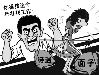 "待遇"vs"太丟人" 聚焦就業(yè):父母"面子關"