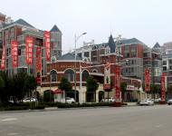 歐式風格的明珠港灣小區