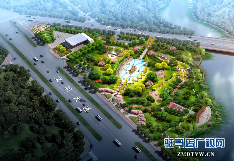 開發區關王廟鄉，是我市全國文明村鎮的典型代表。總規劃面積2.6平方公里。