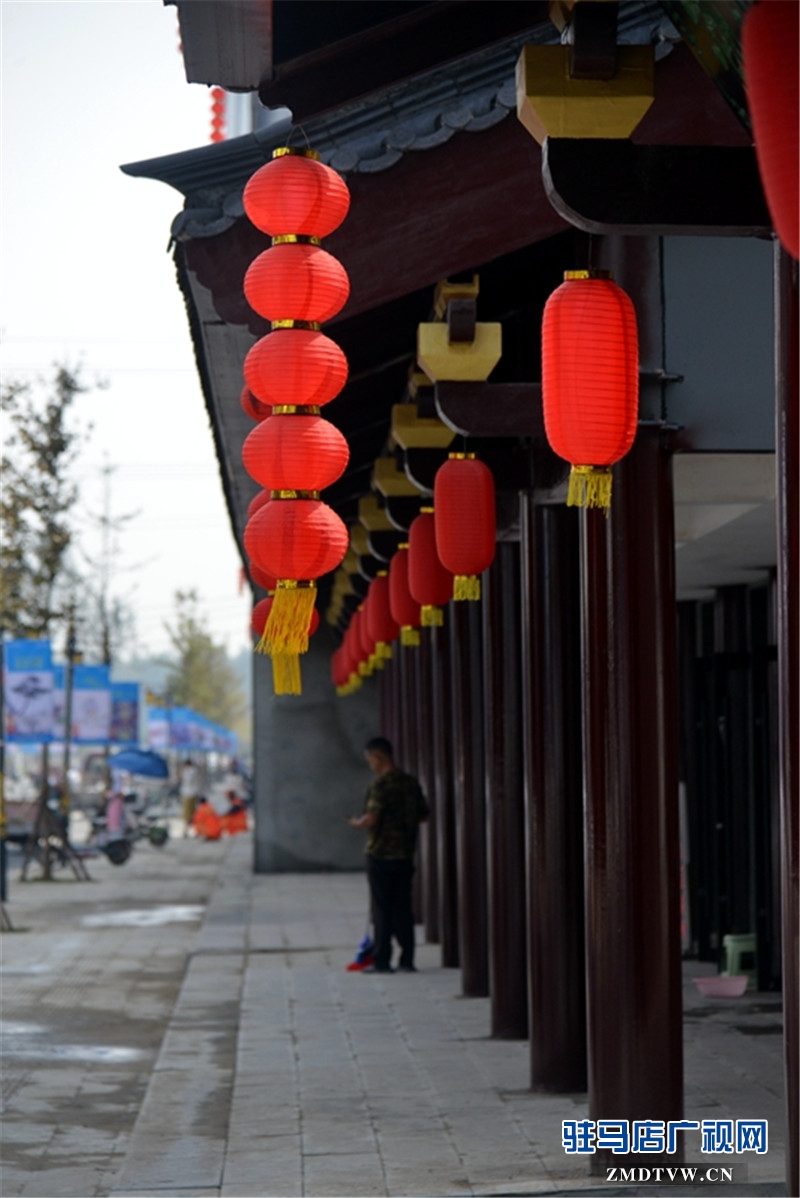 街區內漢式古燈