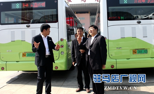 駐馬店市160臺純電動公交車正式上線運營