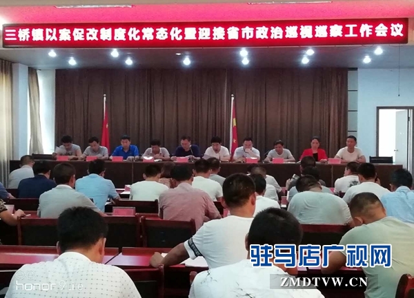汝南三橋鎮積極做好迎接省市政治巡視巡察工作
