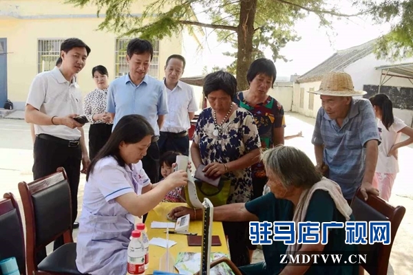 省榮軍醫院到泌陽義診