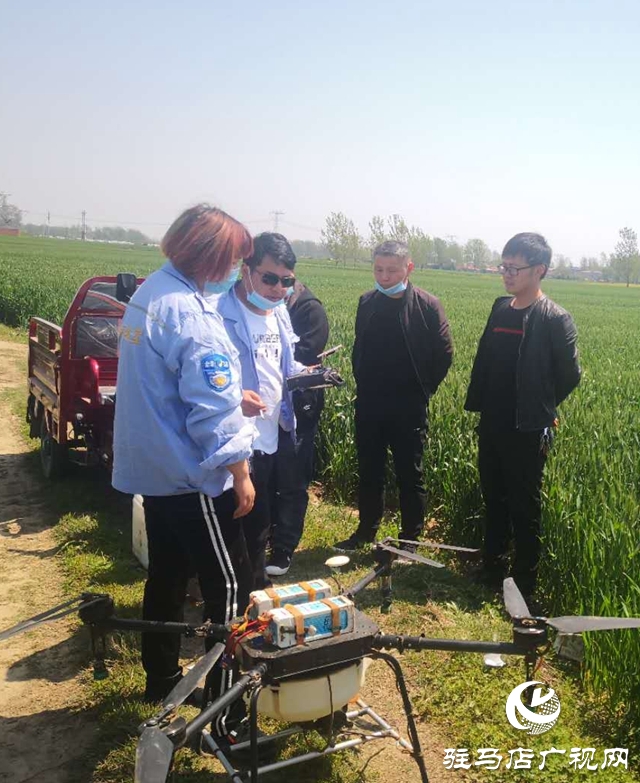  汝南縣老君廟鎮多舉措做好小麥重大病蟲害統防統治工作