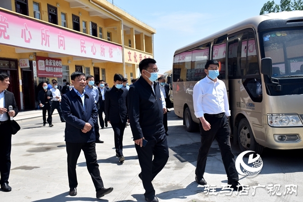 汝南縣老君廟鎮迎來西平縣黨政考察團