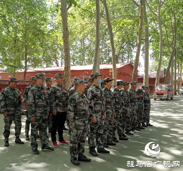 汝南縣王崗鎮：強化民兵訓練 提升應急能力