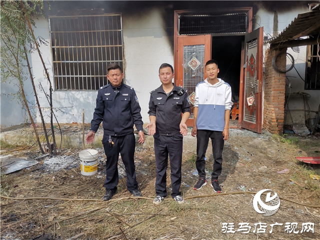 危急時刻，他變身“救火衛士”