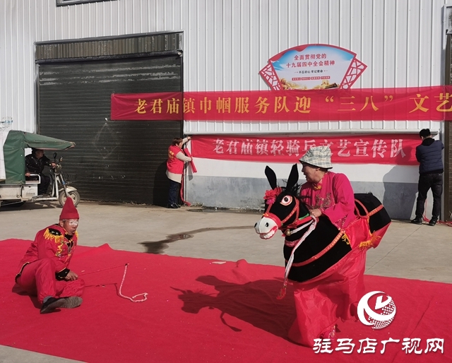 汝南縣老君廟鎮：喜迎三八節巾幗展風采