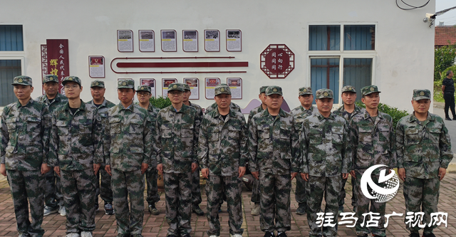 汝南縣老君廟鎮開展民兵點驗工作