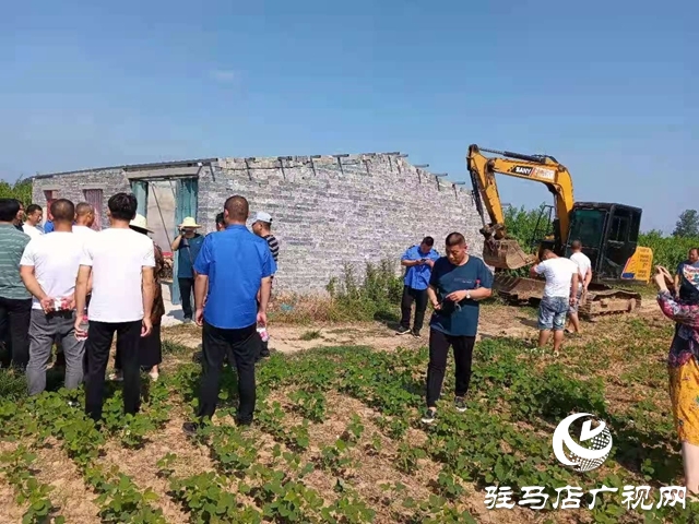 汝南縣古塔街道持續開展農村亂占耕地建房整治行動