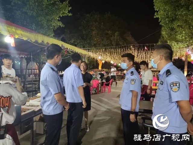 平輿縣公安局:加強夜間巡邏防控 守護萬家燈火
