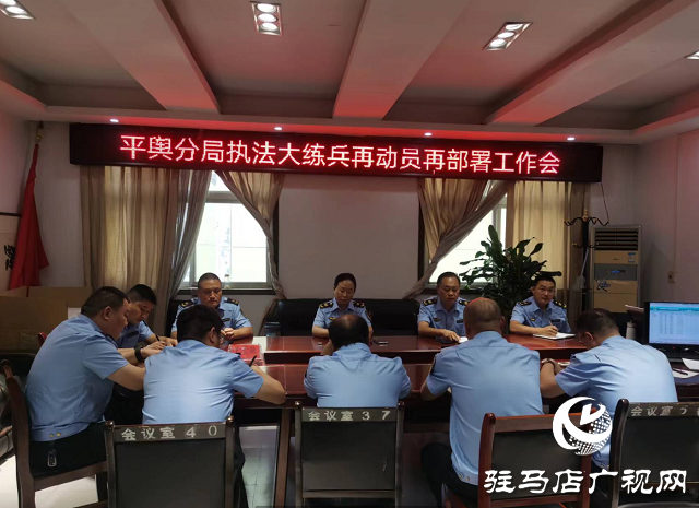 駐馬店市生態(tài)環(huán)境局平輿分局召開執(zhí)法大練兵推進會