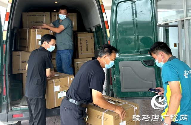 同心戰“疫” 泌陽郵政積極承擔防疫物資運輸工作