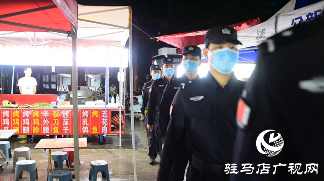 平輿縣公安局開展夏夜治安巡查宣防集中統一行動