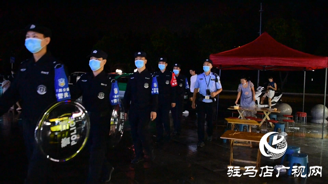 平輿縣公安局開展夏夜治安巡查宣防集中統一行動