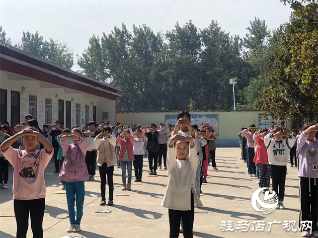 汝南縣古塔中心小學舉行祭先師 讀論語活動