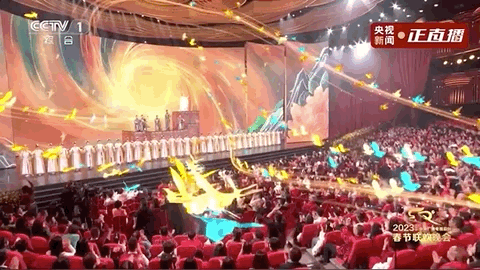 全網刷屏！兔年春晚這10個瞬間，絕美！