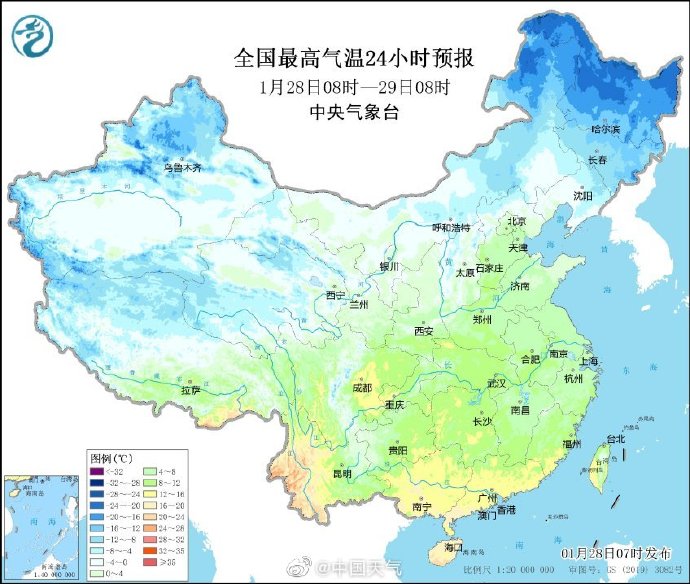 全國大部雨雪“休假”，中東部將迎明顯回暖