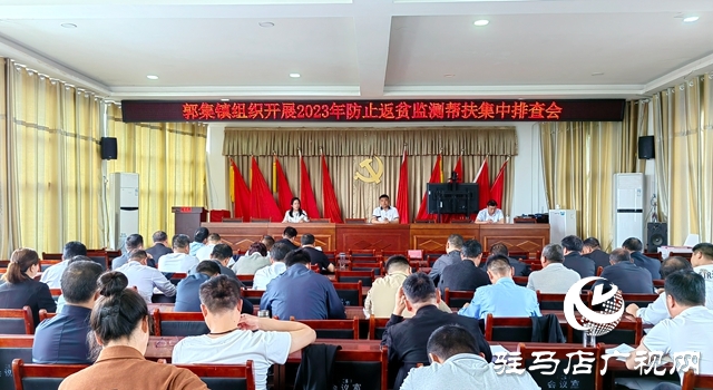 泌陽縣郭集鎮：扎實做好2023年防返貧監測幫扶集中排查工作