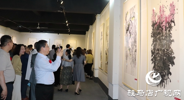 汝南縣板店鄉：鄉村畫展引客來
