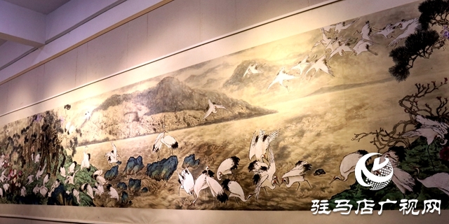 汝南縣板店鄉：鄉村畫展引客來