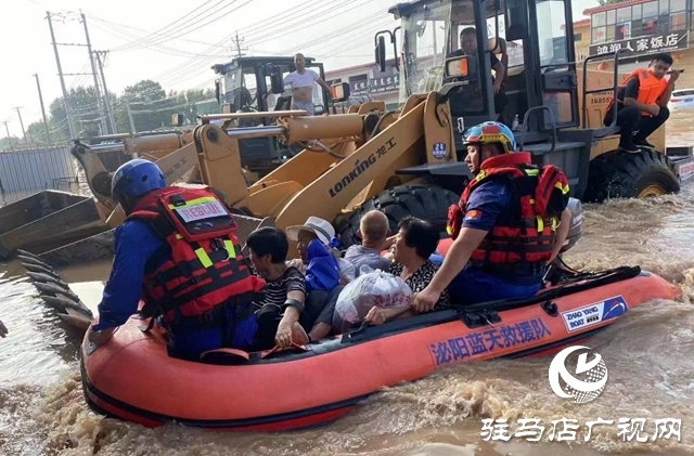 致敬勇士 泌陽抗災救援隊平安歸來！