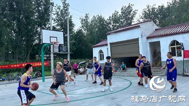 泌陽縣郭集鎮(zhèn)舉辦首屆夏季籃球賽
