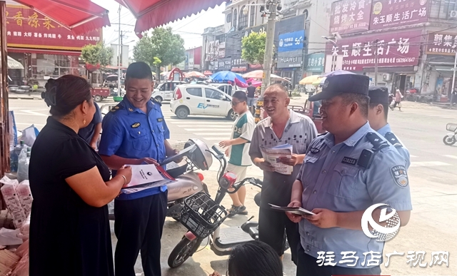 泌陽縣郭集鎮積極開展禁毒宣傳活動