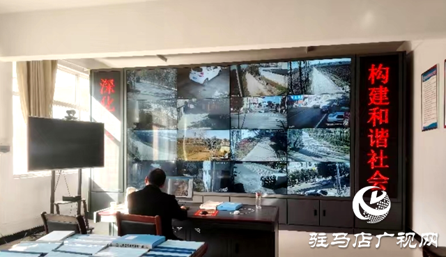 泌陽縣花園街道加強技防建設 推進平安創建