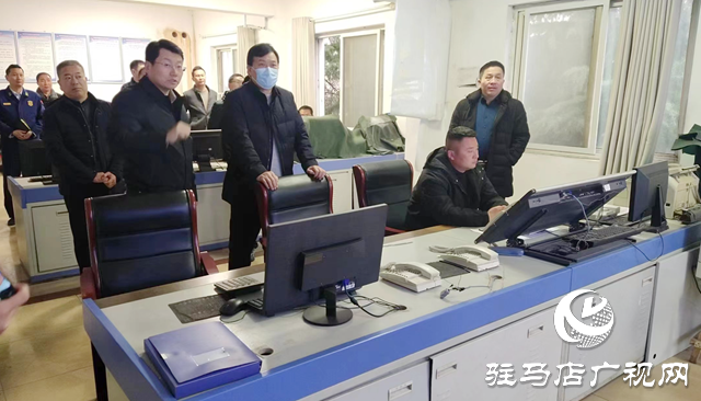 駐馬店高新技術產業開發區領導督導吳桂橋煤礦安全生產工作