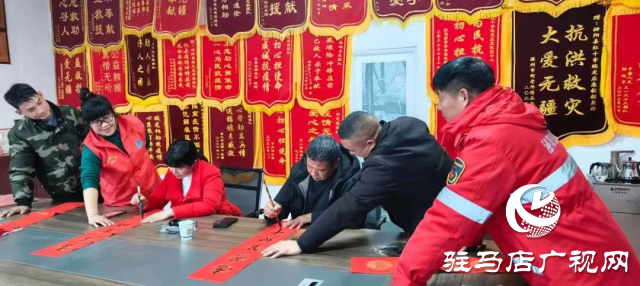 泌陽縣文聯送福活動持續開展