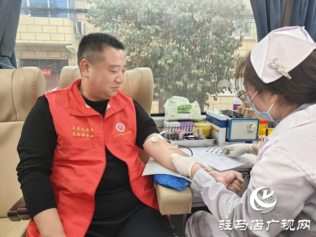 西平縣譚店鄉組織開展無償獻血活動