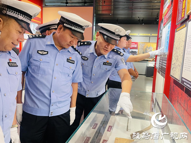 駐馬店市公安局交通管理支隊示范區大隊:傳承革命精神 做合格黨員