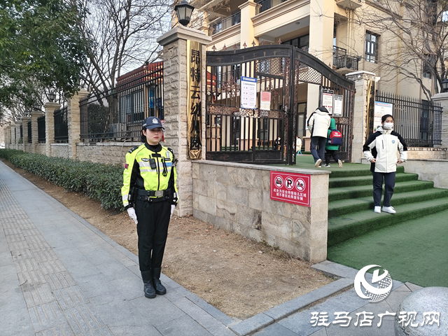 駐馬店市城鄉一體化示范區交警大隊：用心撐起“平安傘”全力護航開學季
