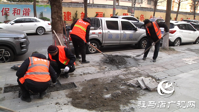 駐馬店經濟開發區城管局：全力排查修復市政設施  守護市民安全出行