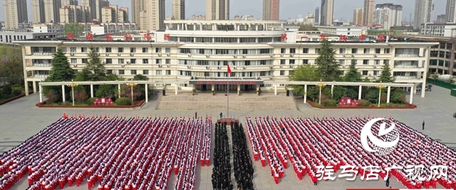 泌陽縣一高第十六屆校園文化藝術節開幕