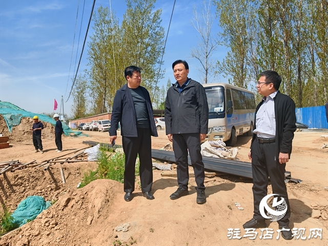  西平縣委書記侯公濤調研水利項目建設、麥田管理等重點工作