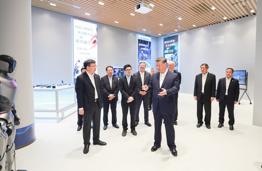 習近平在上海考察