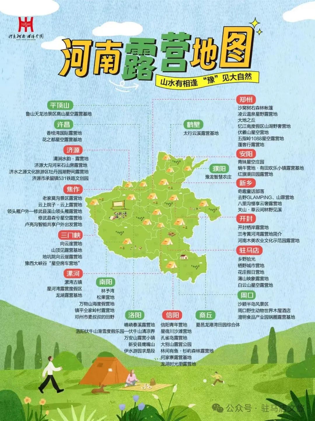 駐馬店露營指南：一帳扎進山水間