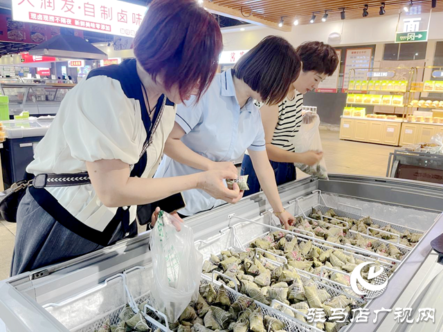 駐馬店:端午將至 粽子熱銷