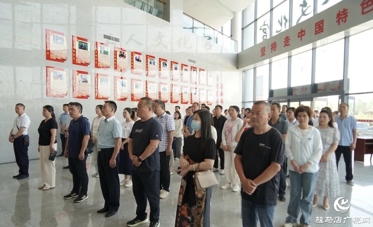 駐馬店市域工人文化宮聯(lián)盟書畫巡展(正陽站)啟動儀式舉行