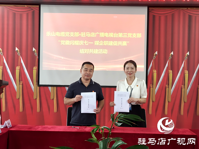 黨徽閃耀慶七一 媒企聯建促共贏