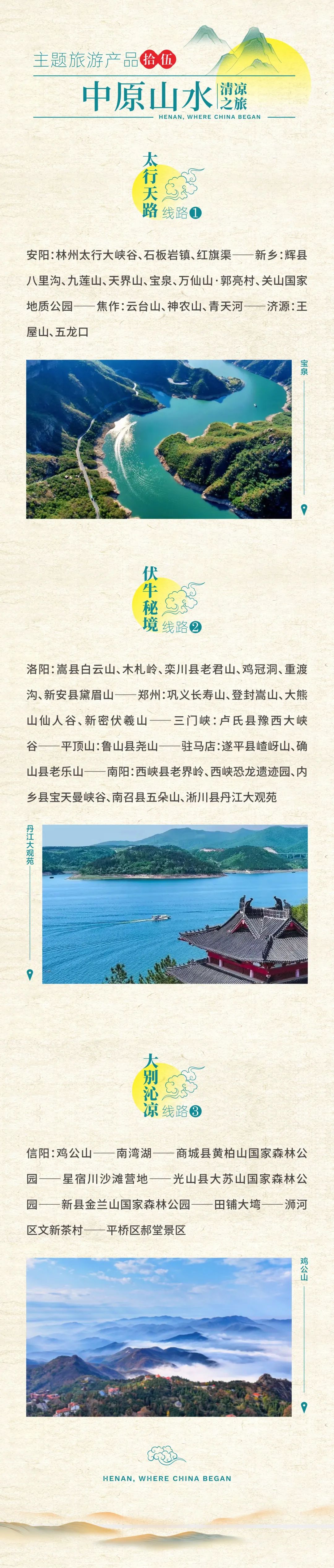 怎么玩任你選！老家河南15大主題精品旅游線路來啦→