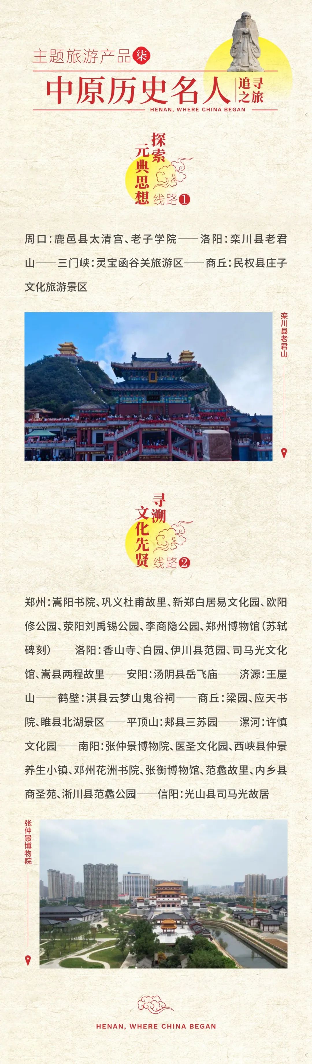 怎么玩任你選！老家河南15大主題精品旅游線路來啦→