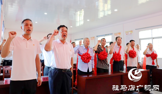 驛城區香山街道舉行“致敬初心·奮進新程”主題活動