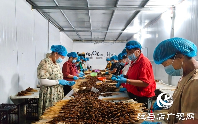 泌陽縣郭集鎮：黨建引領金蟬旺 村民串起“致富串”