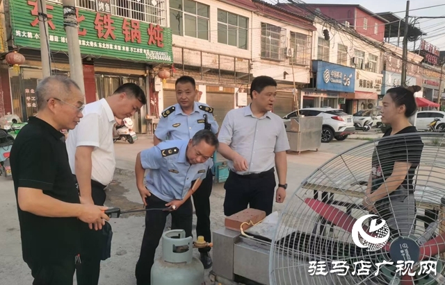 泌陽縣付莊鄉：開展大排檔、夜市瓶裝液化氣安全專項排查整治行動