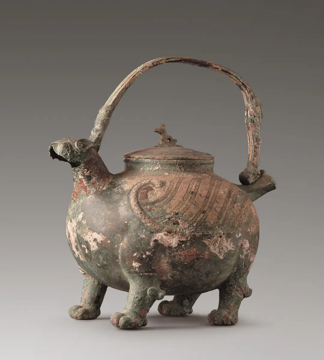 文博日歷丨發現一只2000多歲的萌獸(長翅膀版)