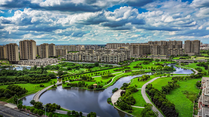 縣區動態 | 一泓碧水繞城過 滿目青綠夏意濃