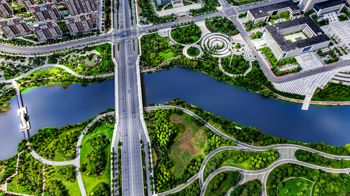 縣區動態 | 一泓碧水繞城過 滿目青綠夏意濃